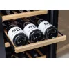 Caso WineComfort 24 vīna dzesētājs, 24 pudeles, kompresora tehnoloģija, melns