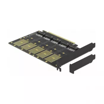 DeLOCK PCI Express x16 karte uz 5 x iekšējo M.2 Key B / SATA