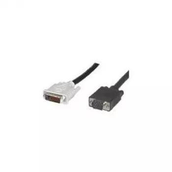 Microconnect 50990 DVI-I uz VGA (D-Sub) video kabeļa adapteris 2 m melns