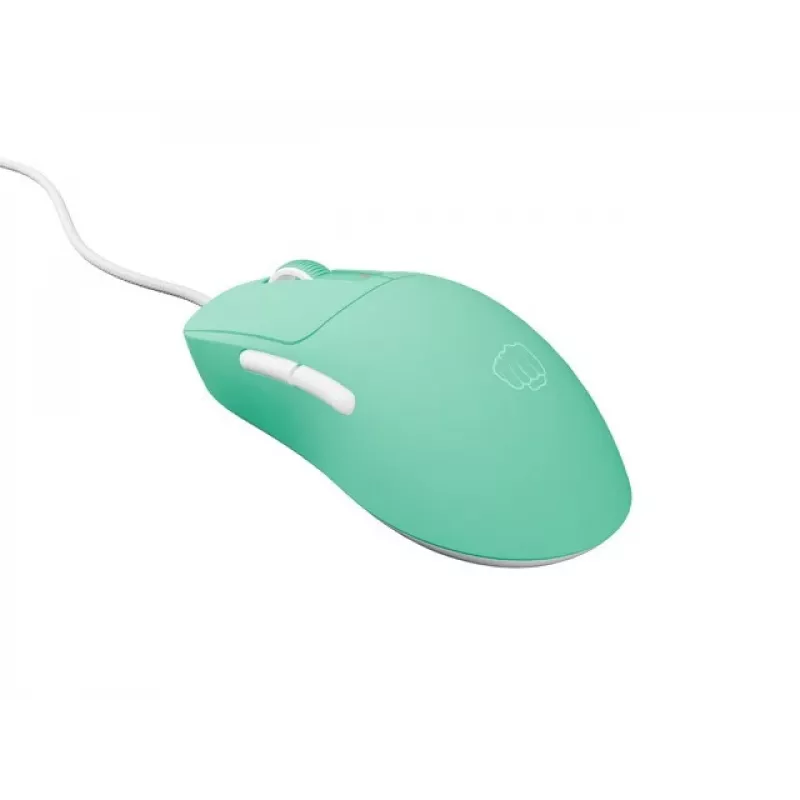 FURY TANTO T4 12000DPI RGB spēļu pele piparmētru krāsā, programmējama