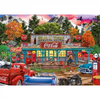 Puzzle Schmidt Spiele Coca-Cola Store 1000 gabali 693x493 mm