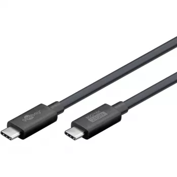 USB-C kabelis WENTRONIC USB4 Gen4 1.2m — atbalsta 16k@60Hz un 4K@120Hz