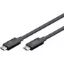 USB-C kabelis WENTRONIC USB4 Gen4 1.2m — atbalsta 16k@60Hz un 4K@120Hz