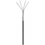 Wentronic Goobay CAT 5e āra tīkla kabelis, SF/UTP, melns, 100 m - CCA vara maisījums, AWG 24/1 (ciets), PE (57296)