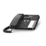 DECT telefons Gigaset DESK 800A ar vadu klausuli, 200 ierakstu telefonu grāmata, melns