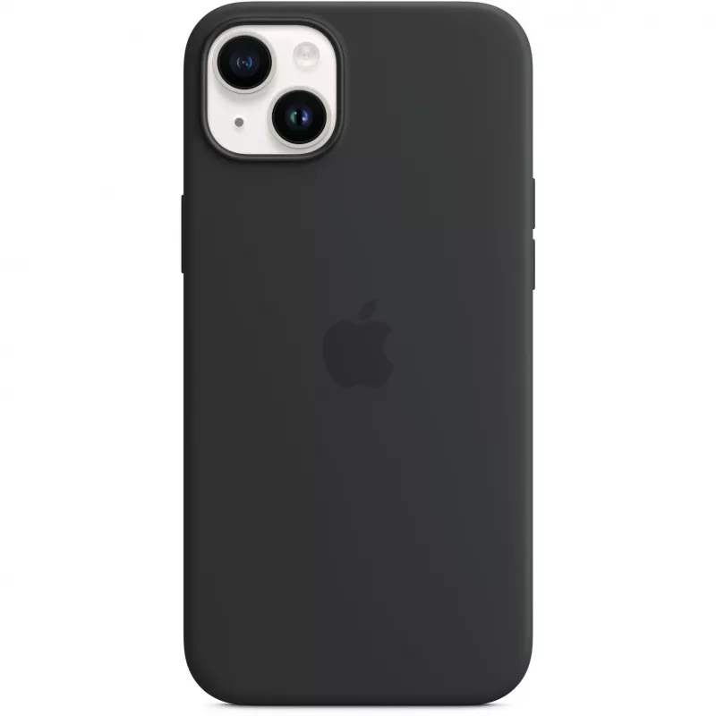 Apple iPhone 14 Plus Silikona Maciņš ar MagSafe - Midnight