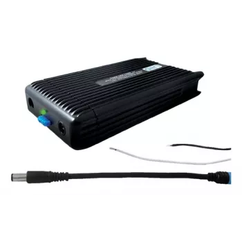 Gamber-Johnson POWER ADAPTER 120 W līdzstrāvas adapteris klēpjdatoriem, ieeja 11–16 V, iekštelpām, melns