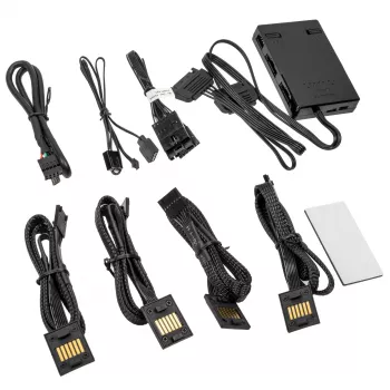 Lian Li UNI HUB SL-INF L-Connect 3 kontrolieris melns (12SLIN-CONT3B) UNI Fan SL sērijai