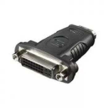 Wentronic Goobay HDMI™ / DVI-I Adapteris, HDMI standarta ligzda (A tips), Melns - 19-polu HDMI™ ligzda > DVI (24+5) ligzda (60752)