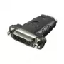 Wentronic Goobay HDMI™ / DVI-I Adapteris, HDMI standarta ligzda (A tips), Melns - 19-polu HDMI™ ligzda > DVI (24+5) ligzda (60752)
