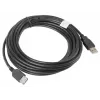 Lanberg CA-USBE-10CC-0050-BK USB pagarinātājkabelis 5 m USB 2.0 USB A melns