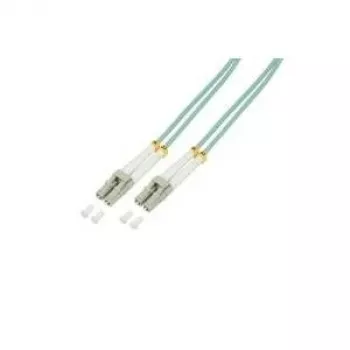 Logilink optiskās šķiedras patch-cable LC Multi-Mode (M) - LC Multi-Mode (M) 15 m OM3 halogēnu nesaturošs akvamarīns (FP3LC15)