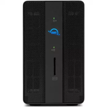 OWC Gemini Dual drive TB3 aparatūras RAID krātuve un dokstacija - Thunderbolt 3