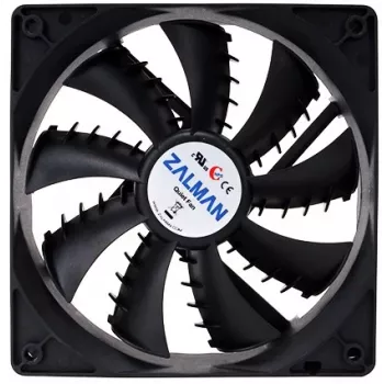 Zalman ZM-F3(SF) datora korpusa ventilators 12 cm Melns