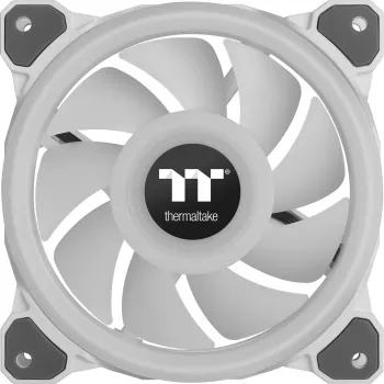 Thermaltake Riing Quad 12 ARGB 120mm korpusa ventilatori 3 komplektā balts