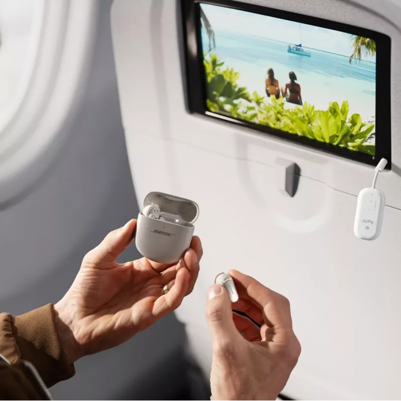 Twelve South AirFly Pro 2 Bluetooth skaņas adapteris, balts