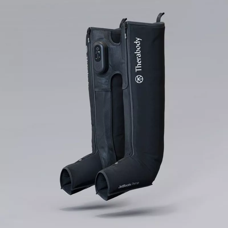 Therabody RecoveryAir JetBoots Prime, izmērs S, melni
