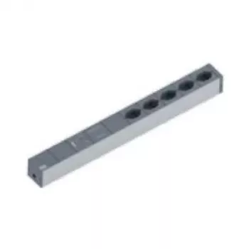 Bachmann 19 collu IT Basic PDU 5 AC kontaktligzdas 1U Type J 2m kabelis