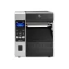 Etiķešu printeris Zebra ZT620 termotransfer 203×203 DPI 168 mm drukas platums LCD 26 kg Vadu & Bezvadu Ethernet Bluetooth Pelēks/Melns
