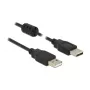 USB kabelis DeLOCK 84892 USB 2.0 3 m USB A Melns