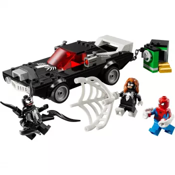 Būvēšanas komplekts LEGO Marvel Super Heroes Zirnekļcilvēks pret Venoma muskuļauto 76309 — 254 gabali, 3 minifigūras, vecums 7+