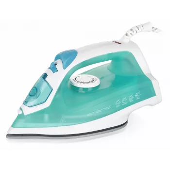 Gludeklis Emerio SI-110298.4 ar keramikas zoli 2000 W Zaļš Balts
