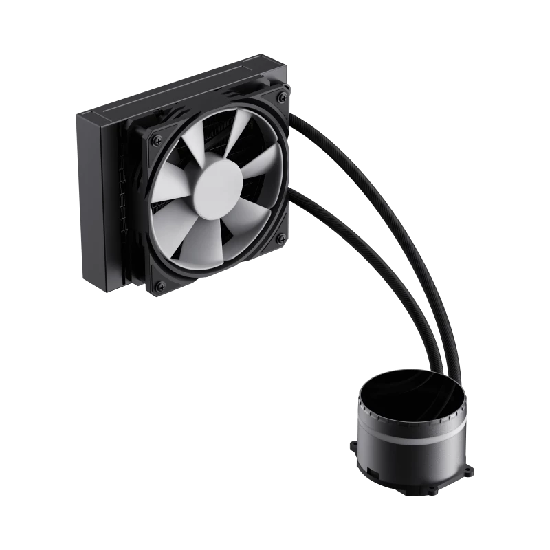 Gamemax ICEBURG 120 BK | CPU šķidruma dzesētājs | Melns
