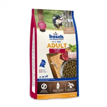 Sausā suņu barība Bosch Adult ar jēra gaļu un rīsiem, 3 kg