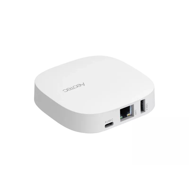 AEOTEC Smart Home Hub 2 - Viedās mājas centrmezgls, SmartThings, Z-Wave, Zigbee 3.0, WiFi | GP-AEOHUBV4EU | Balts
