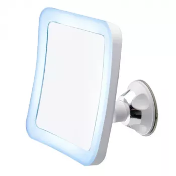 Vannas istabas spogulis Camry CR 2169 LED 16,3 cm Balts – pie sienas stiprināms apgaismots spogulis