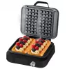 Lovio LVWF002BK Vafeļu panna 1500W Melna