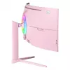 Izliekts monitors Arozzi Nova 49” (124.5 cm) Dual QHD 5120×1440 LED VA 32:9 4 ms Rozā