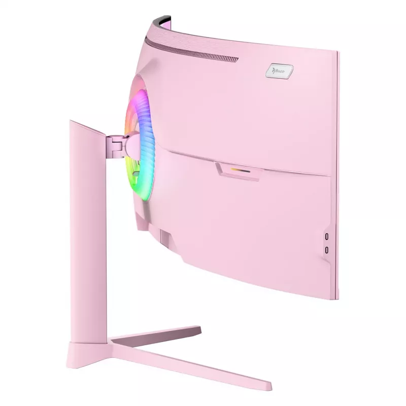 Izliekts monitors Arozzi Nova 49” (124.5 cm) Dual QHD 5120×1440 LED VA 32:9 4 ms Rozā