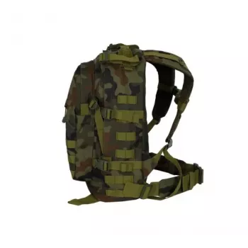 Taktiskā mugursoma GFC GFT 3-Day Assault Pack wz.93 Forest Panther — 20 L, neilons, krūšu siksna, jostas josta