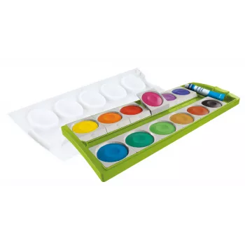 Mākslas/amatniecības krāsa Pelikan 701310 Mint Hard daudzkrāsu komplektā