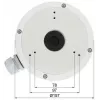 Hikvision Digital Technology DS-1280ZJ-M pieslēguma kārba drošības kamerai