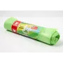 Atkritumu maisi Nenurodyta Drawstring 60 L HDPE Zaļš