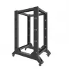 Lanberg Open Rack 19 inch 18U 600x800 Melns