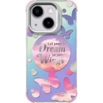 Telefona maciņš LAUT Pop Dreamy Apple iPhone 15/14/13 6,1 collu ekrānam, TPU + PET, daudzkrāsains