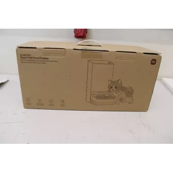 IZPĀRDOŠANA. Xiaomi | Viedā mājdzīvnieku barotava EU | Tilpums 3,6 L | Balta | LIETOTA, SASKRAPĒTA, BEZ INSTRUKCIJAS, BEZ BAROŠANAS VADA