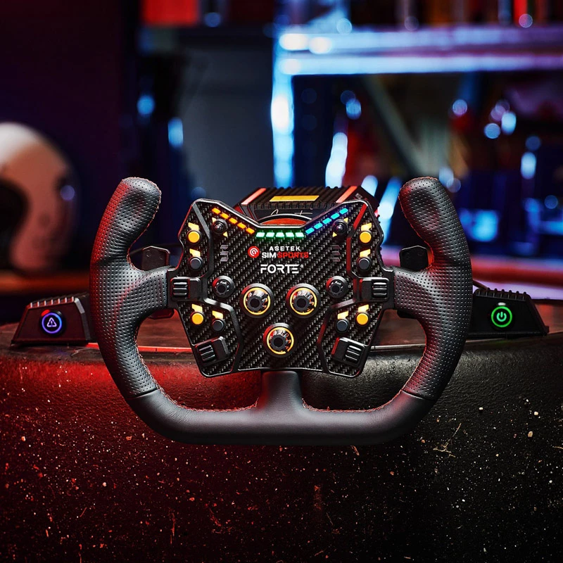 Asetek SimSports GT Stūre - Open D, āda