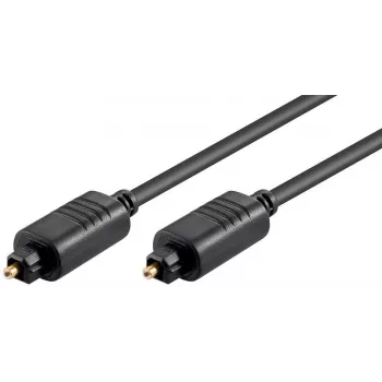 Microconnect TT620BKAD optiskais audio kabelis 2 m TOSLINK Melns