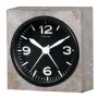 NeXtime klok 5167 Real Time Heavy Metal, 9.5x9.5x3.2 cm, sienas, pelēks