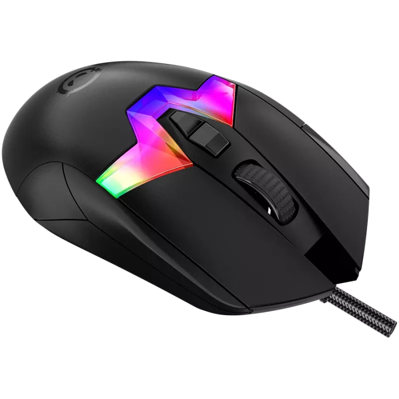 Spēļu pele LORGAR MSP80 8000 Hz USB