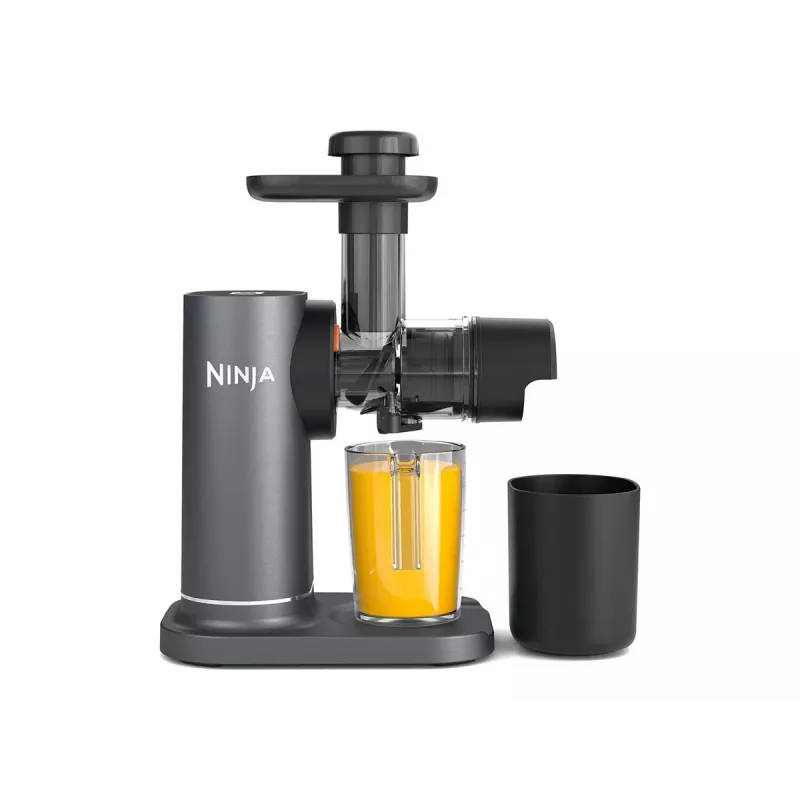 NINJA Cold Press sulu spiede | Neverclog JC151EU | Aukstās preses tips | Pelēka | 150 W | 1 ātrums