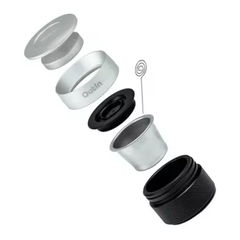 OutIn Nano Basket Plus dubultā espresso adapteris, 16-18 g