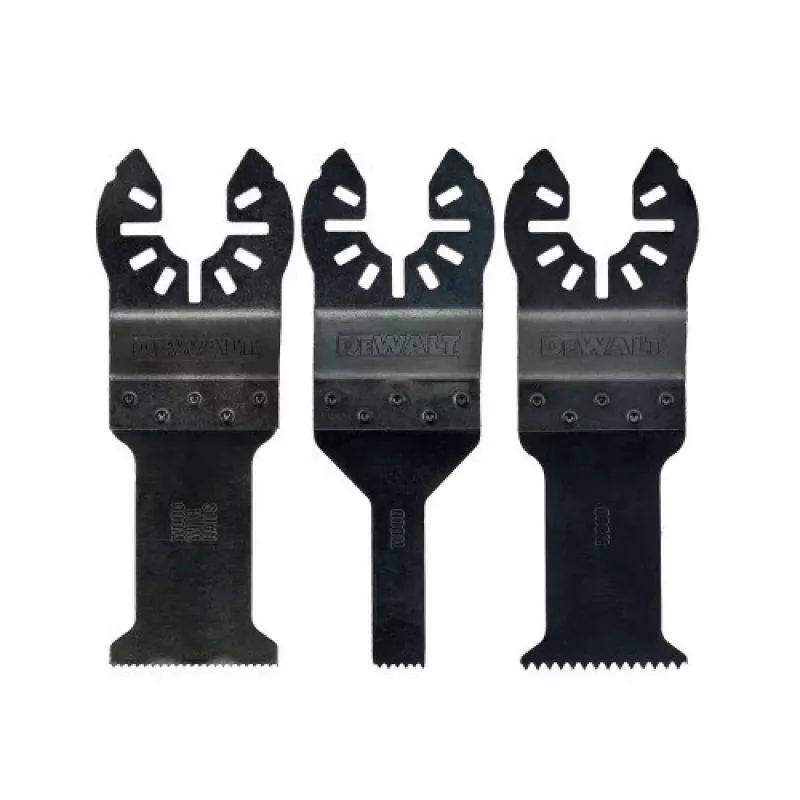 DeWalt DT20713-QZ daudzfunkciju instrumenta piederumu komplekts, 3 gab.