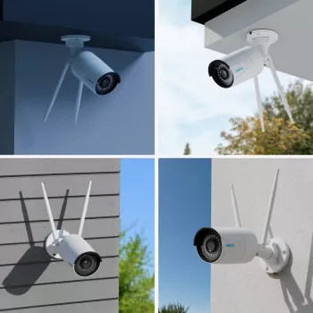 Reolink W320 - 5MP āra drošības kamera, 2.4/5 GHz Wi-Fi, Personas/Transportlīdzekļa/Dzīvnieka noteikšana, 100 pēdu nakts redzamība