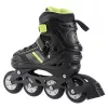 Nils Extreme NH18191 2IN1 Inline Skates MELNI/Laima IZM. L (39-43) Ar Maināmiem Hokeja Slidām
