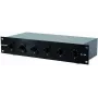 Omnitronic ELA 6M-Zonen LS-Regler 5W melns — 6 zonu audio līmeņa kontrolieris